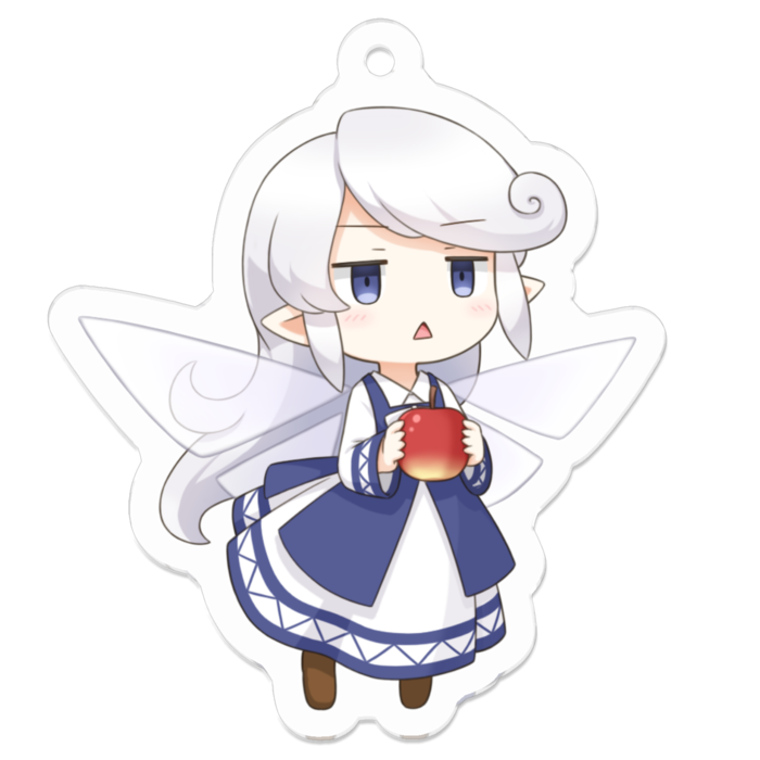 アクリルキーホルダー(コーティング) - 50 x 50 (mm)