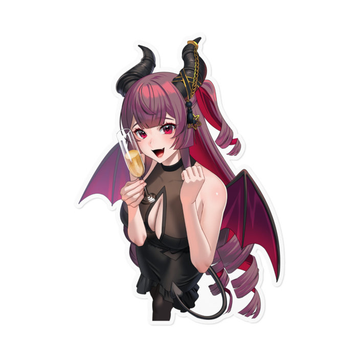 閻魔めろ(160 x 160 mm)