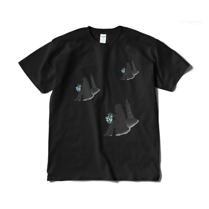 黒お静かにTシャツ（短納期） - XL - ブラック