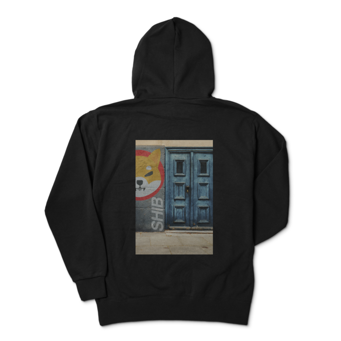 ジップパーカー - XL - ブラック