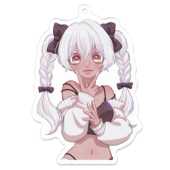 アクリルキーホルダー - 70 x 70 (mm)