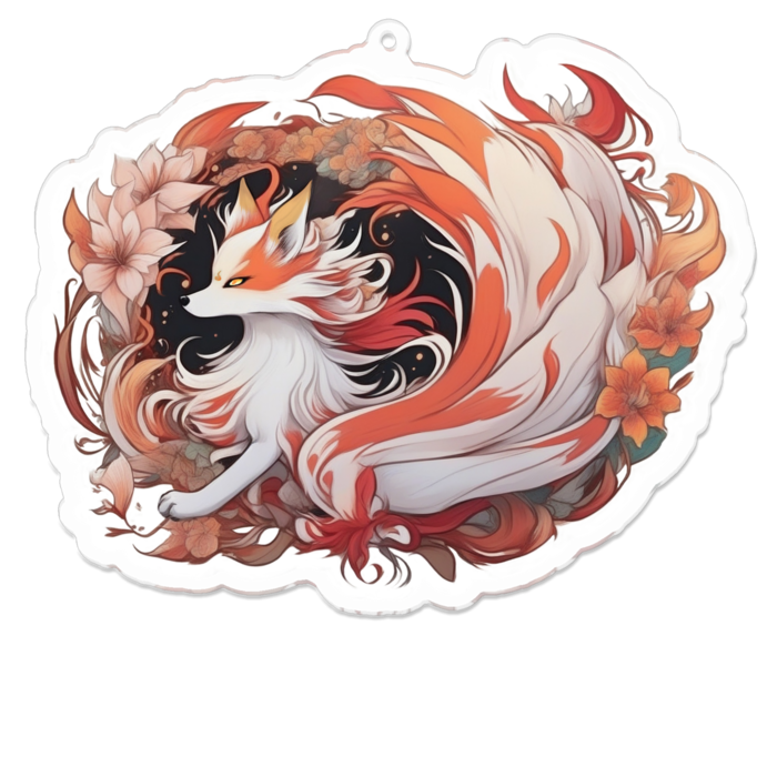 アクリルキーホルダー - 100 x 100 (mm)