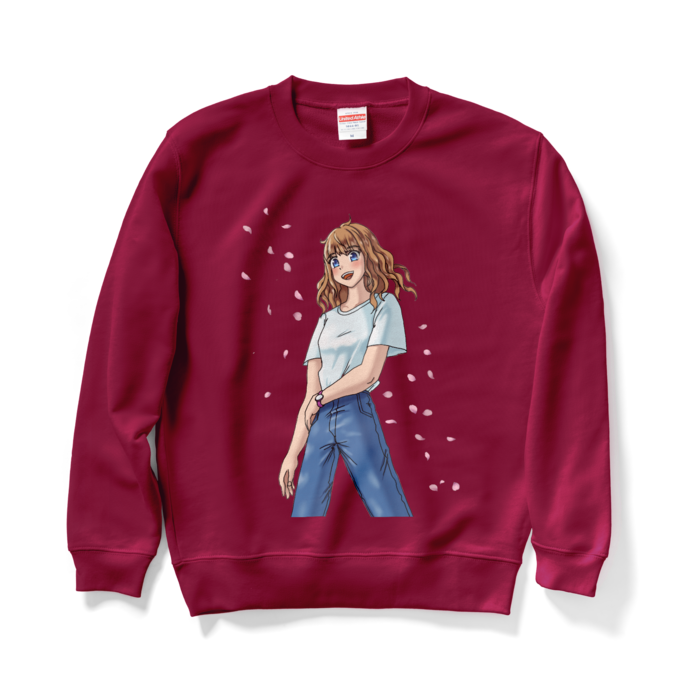 スウェット - M - バーガンディ