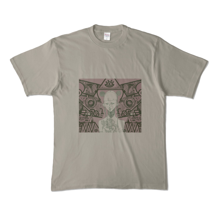 カラーTシャツ - XL - シルバーグレー (淡色)