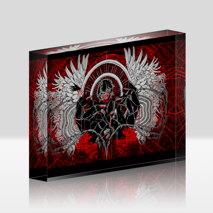 「illloved」アクリルブロックB - 148x100mm(1)