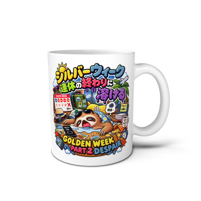 マグカップ - 直径 8cm / 高さ 9.5cm