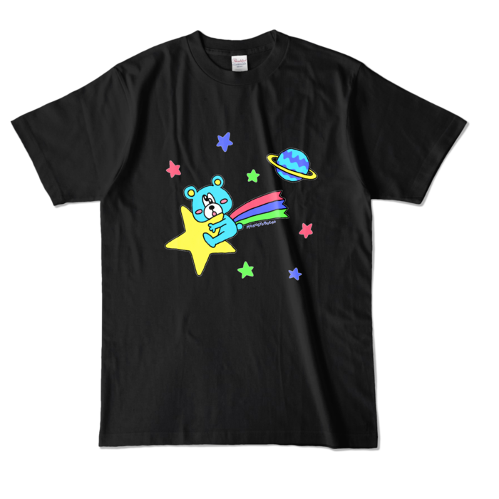 カラーTシャツ - L - ブラック (濃色)