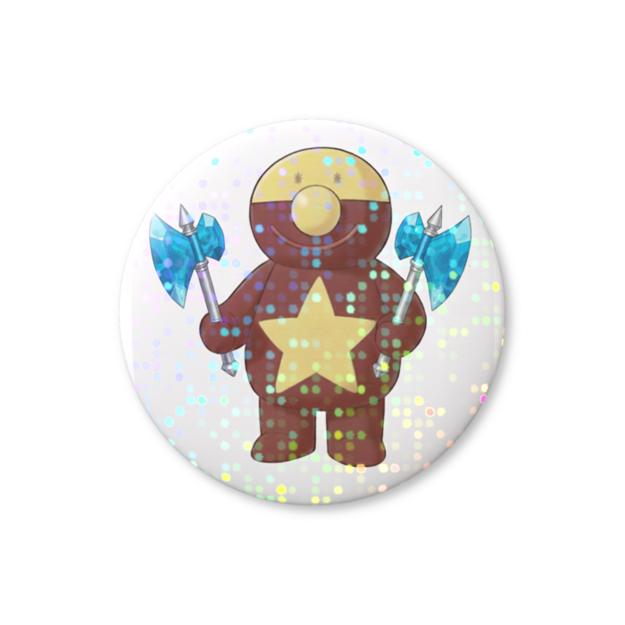 ホログラム缶バッジ - 25mm