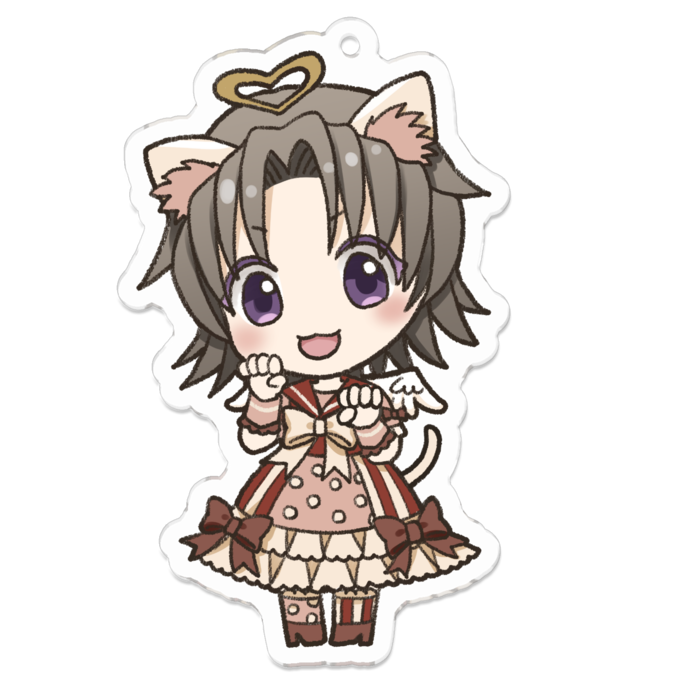アクリルキーホルダー - 70 x 70 (mm)