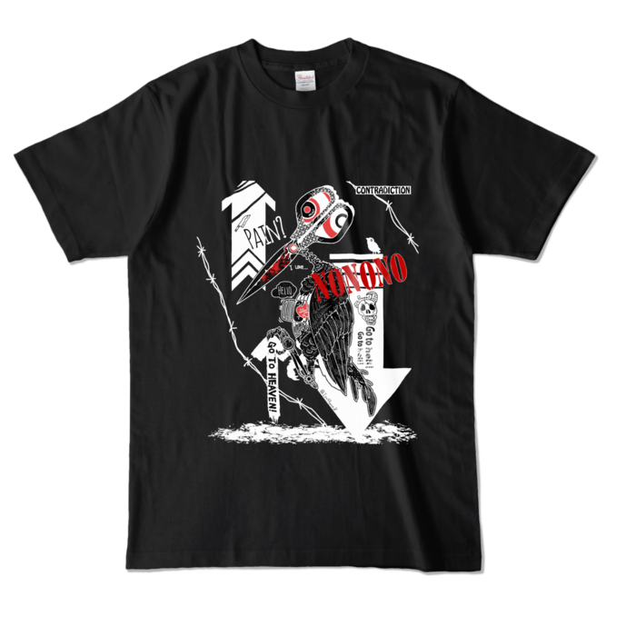 カラーTシャツ - L - ブラック (濃色)