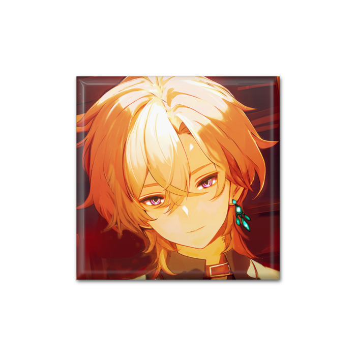 ⑤缶バッジ - 四角形40mm