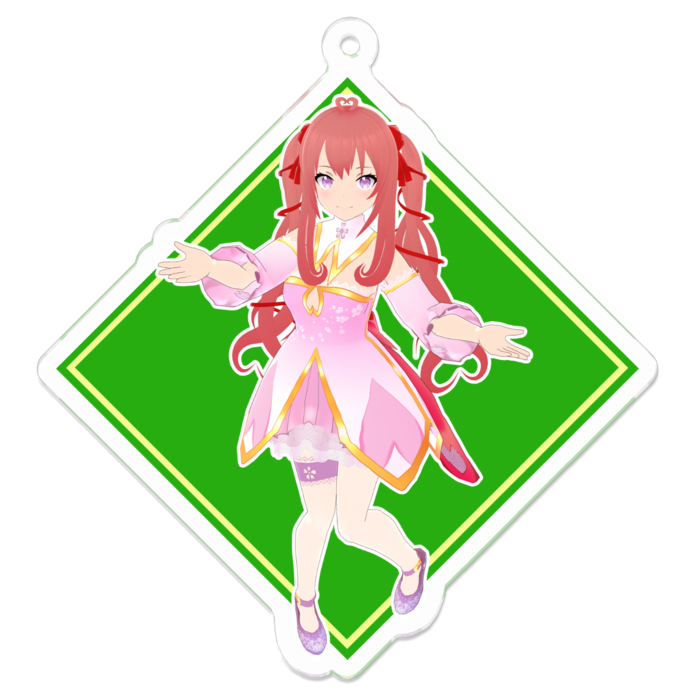 アクリルキーホルダー - 70 x 70 (mm)