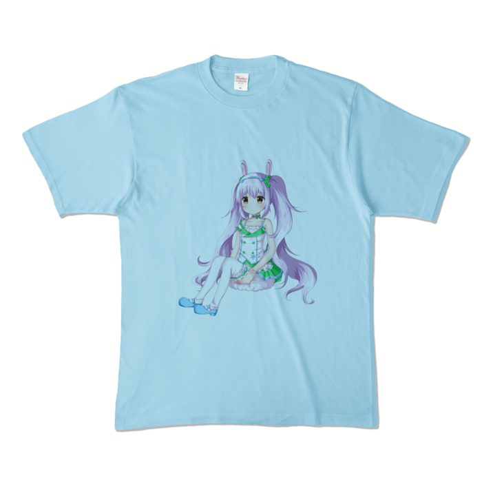 カラーTシャツ - XL - ライトブルー (淡色)