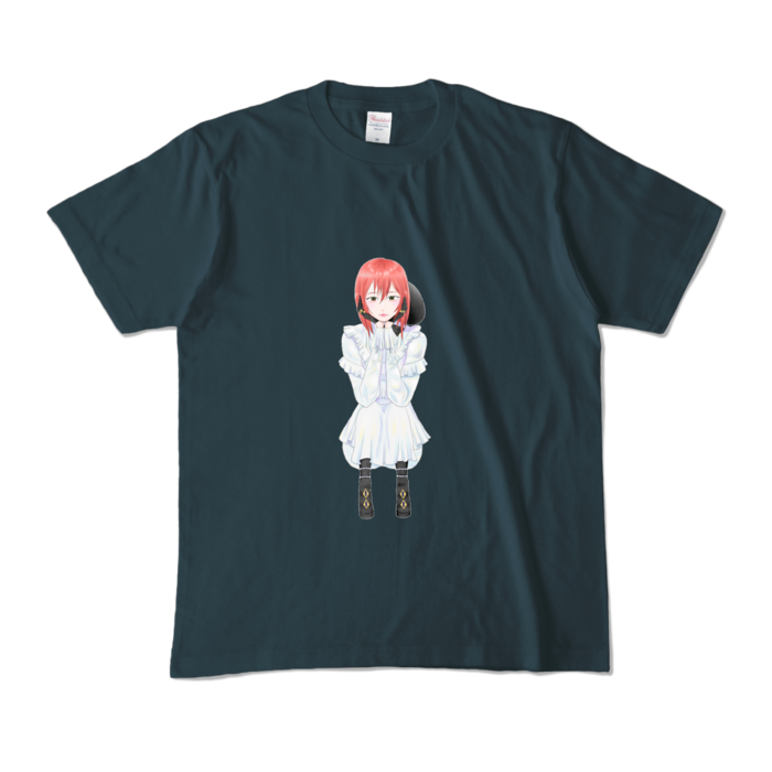 カラーTシャツ - M - デニム (濃色)