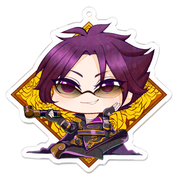 アクリルキーホルダー - 70 x 70 (mm)