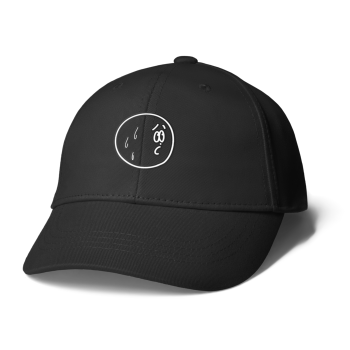 キャップ - ブラック