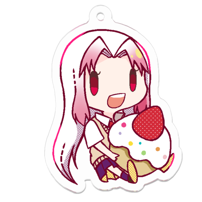 アクリルキーホルダー - 50 x 50 (mm)