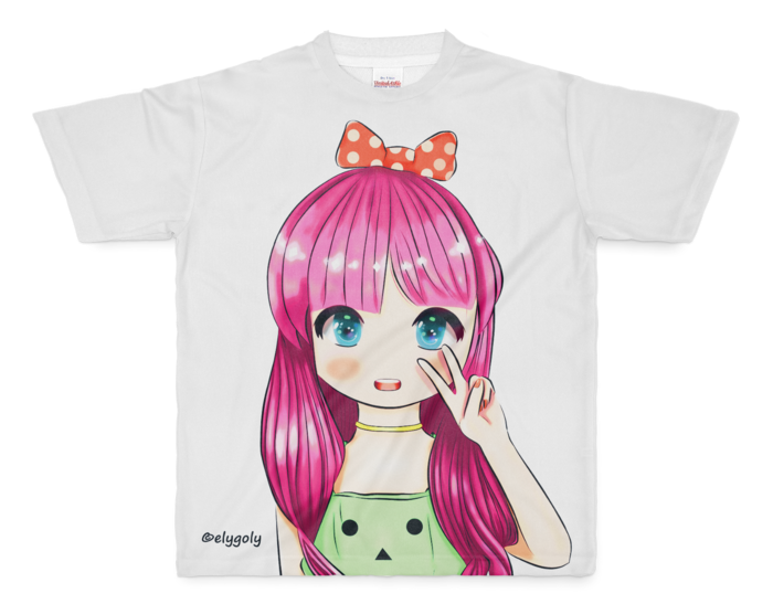 フルグラフィックTシャツ - M - 正面印刷のみ