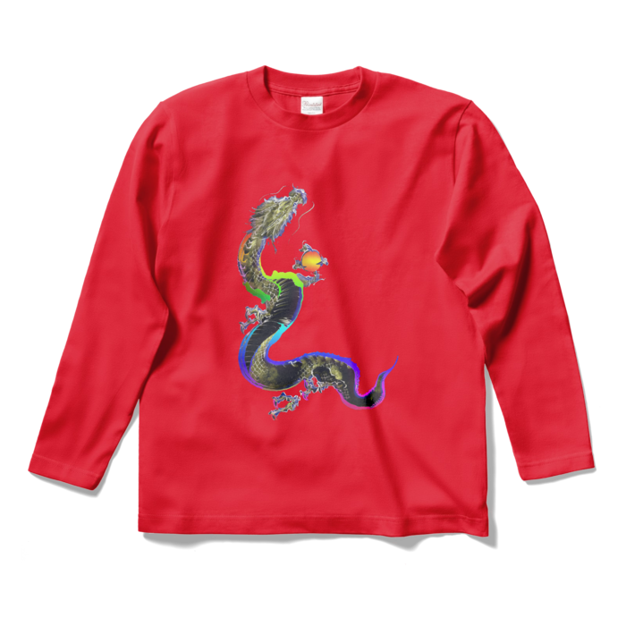 ロングスリーブTシャツ - S - レッド
