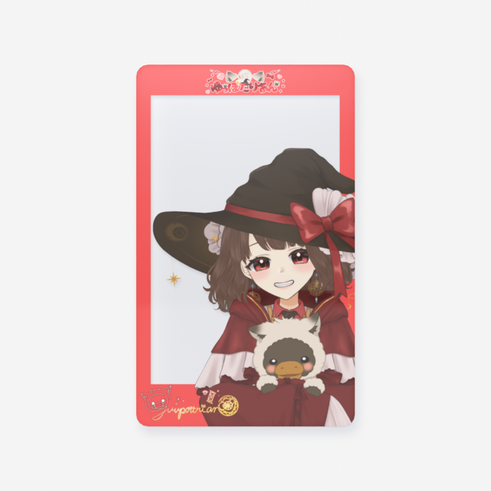 クリアカード - 魔女Ver.（55 × 91mm）