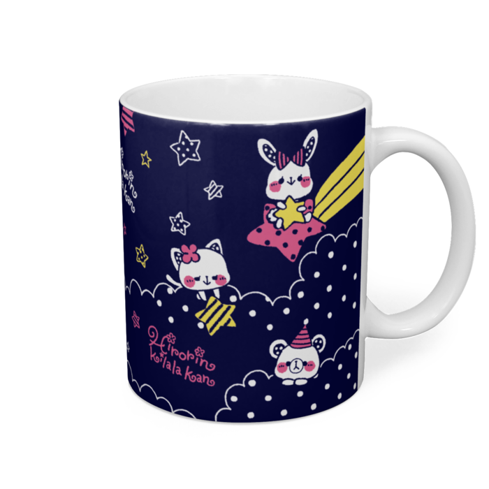 マグカップ - 直径 8 cm / 高さ 9.5 cm