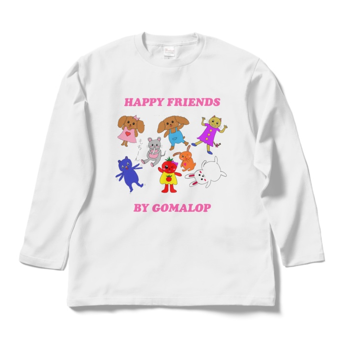 ロングスリーブTシャツ - L - ホワイト