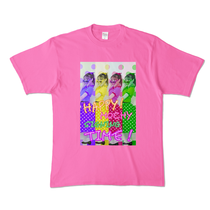 カラーTシャツ - XL - ピンク (濃色)