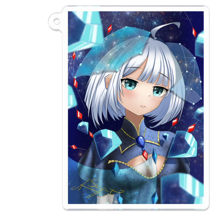 アクリルキーホルダー - 70 x 70 (mm)