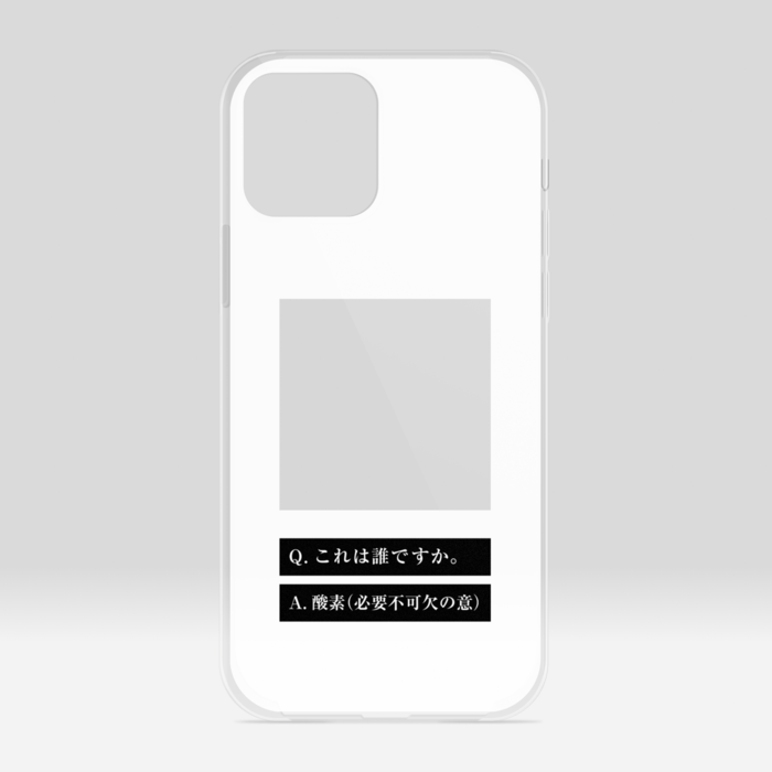 クリアiPhoneケース - iPhone12 / 12 Pro