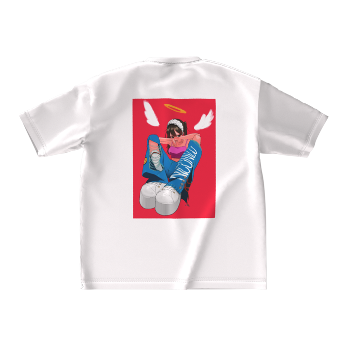 ビッグシルエットTシャツ - M - 背面