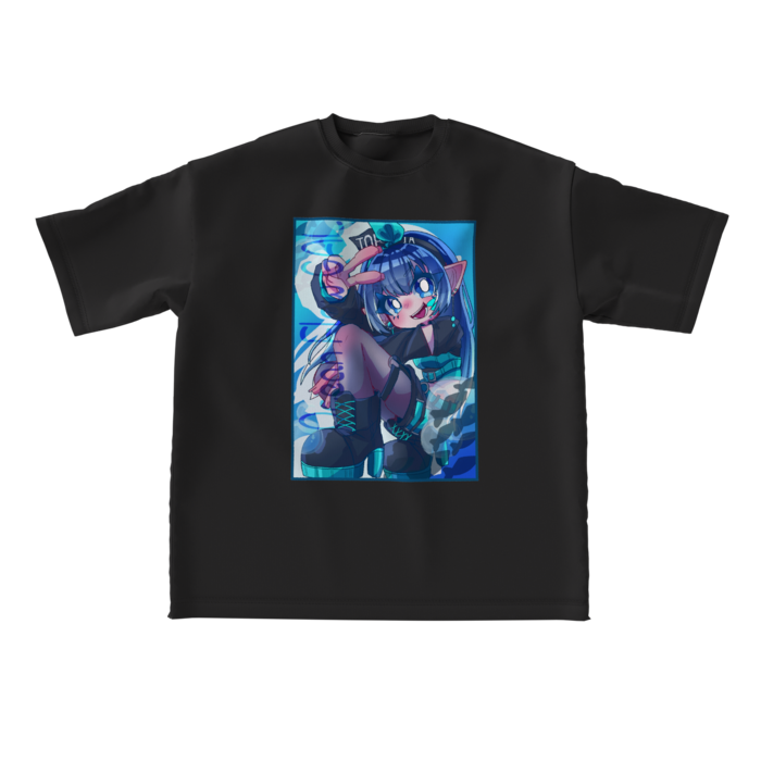 ビッグシルエットTシャツ - L - 正面