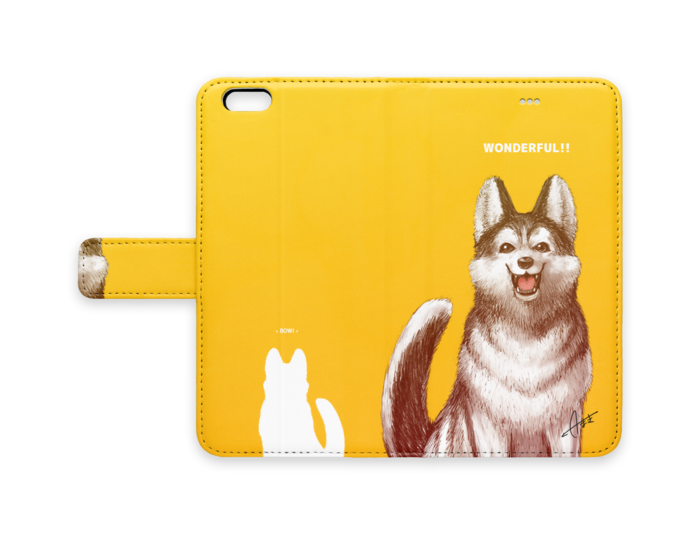 手帳型iPhoneケース - iPhone 6 Plus / 6s Plus - ストラップ穴 なし