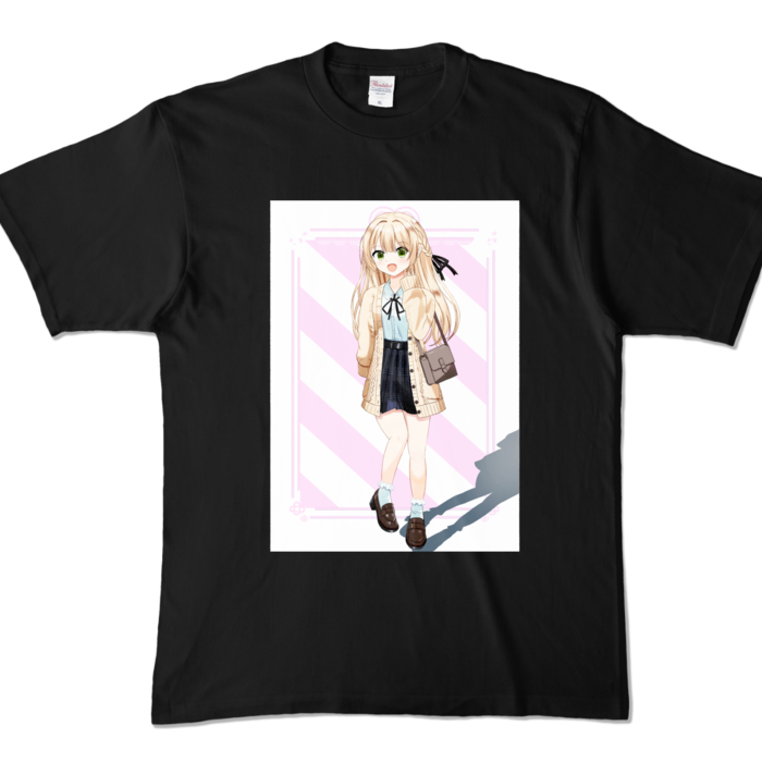 カラーTシャツ - XL - ブラック （濃色）