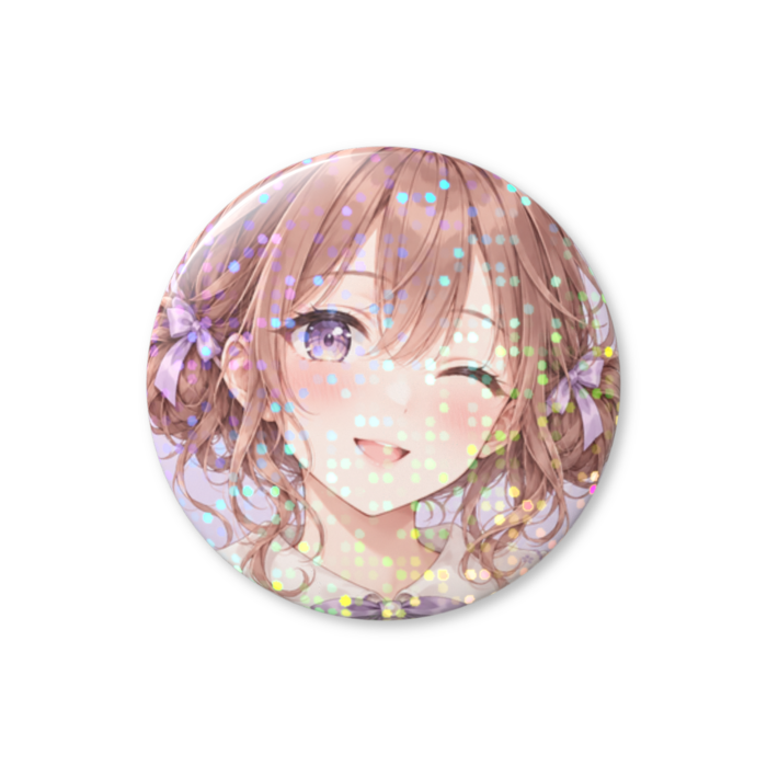 ホログラム缶バッジ - 25mm
