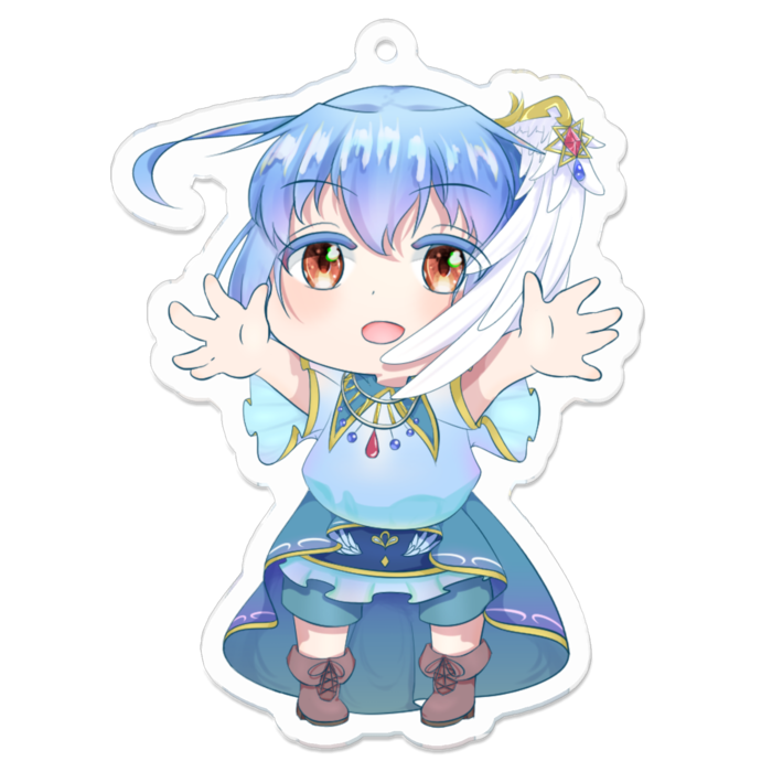 アクリルキーホルダー - 70 x 70 (mm)