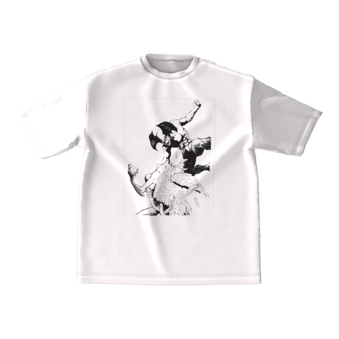 ビッグシルエットTシャツ - M - 正面