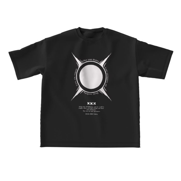 クニズ刺青Tシャツ - L