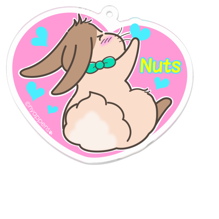 アクリルキーホルダー - 70 x 70 (mm)