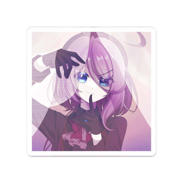 アクリルバッジ - 50 x 50 (mm)