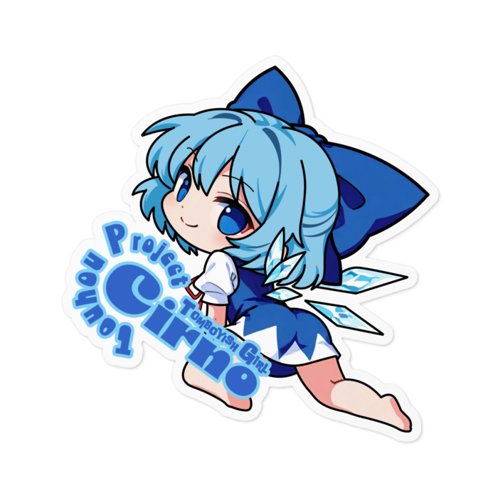 ステッカー - 100 x 100 (mm)