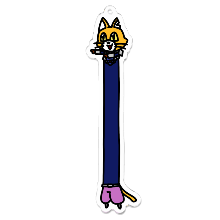 アクリルキーホルダー - 100 x 100 (mm)