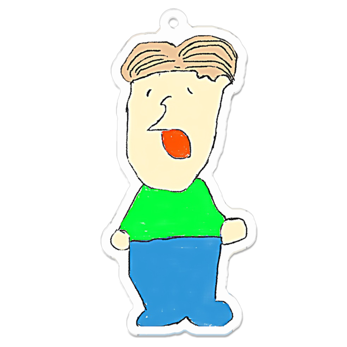 アクリルキーホルダー - 70 x 70 (mm)