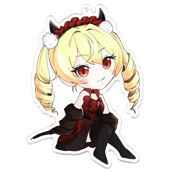 アクリルキーホルダー - 100 x 100 (mm)