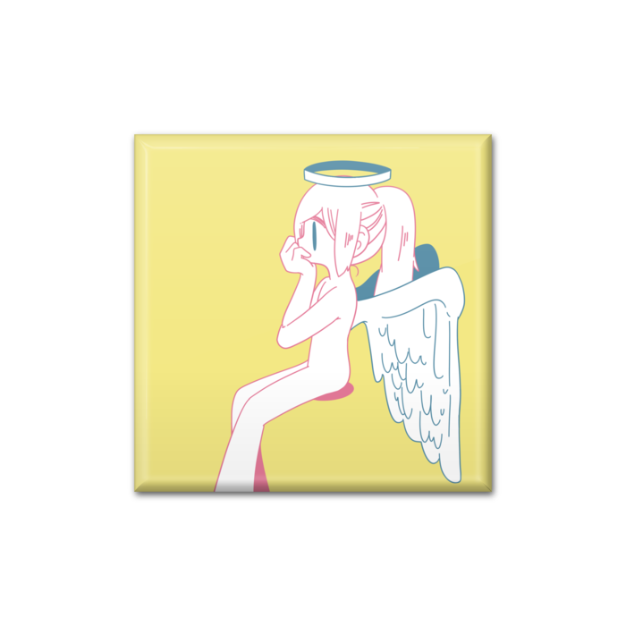 缶バッジ - 四角形40mm