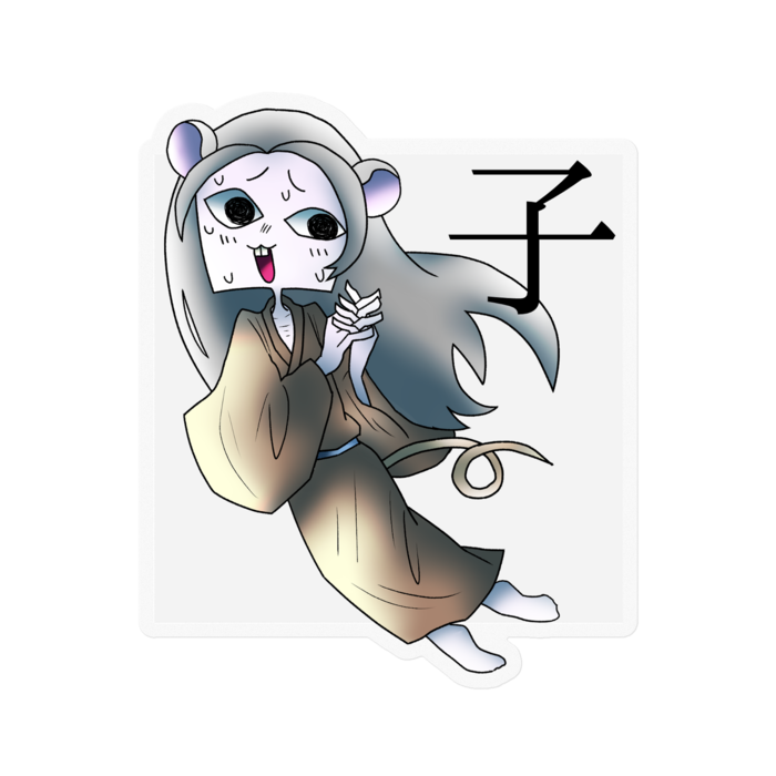 ステッカー - 100 x 100 (mm)