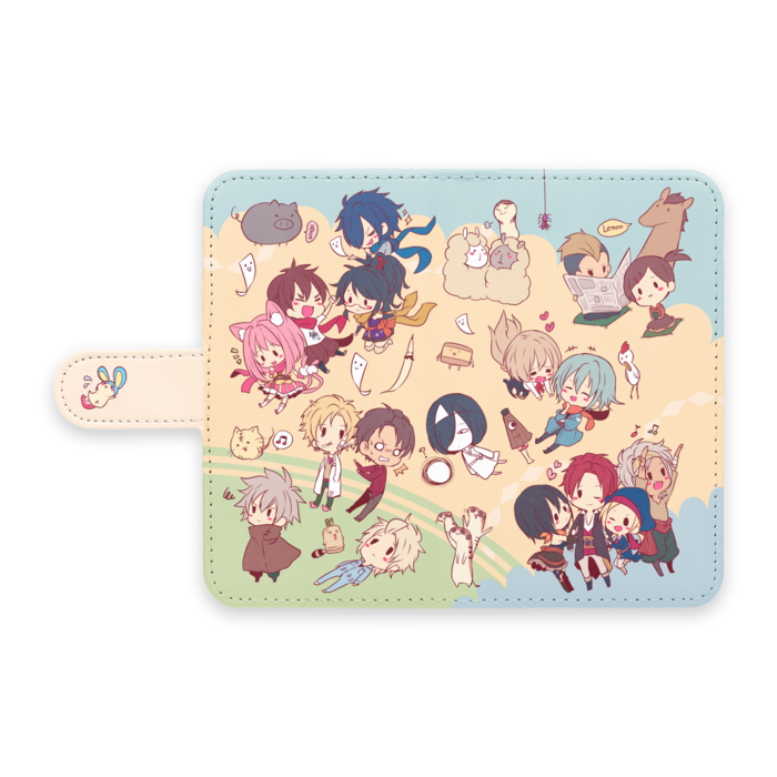 手帳型Androidケース - S - ストラップ穴 なし