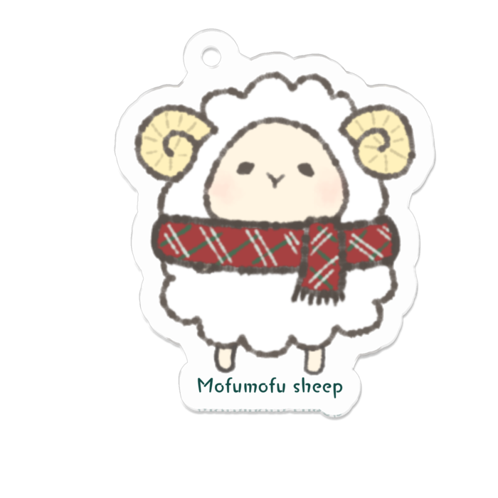 もふもふひつじ マフラー Mofumofu Sheep Booth