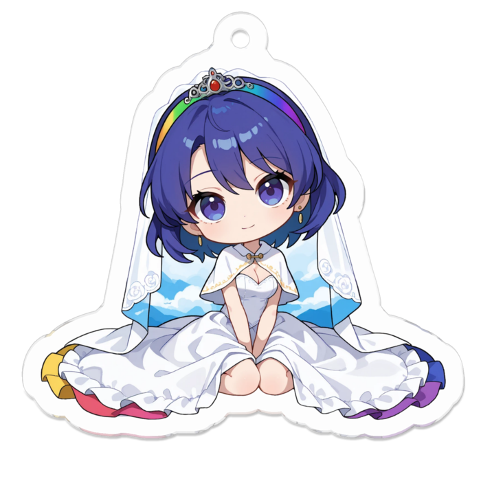 アクリルキーホルダー - 50 x 50 (mm)(キャラのみ)