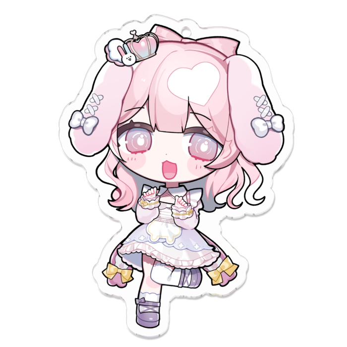 アクリルキーホルダー - 70 x 70 (mm)