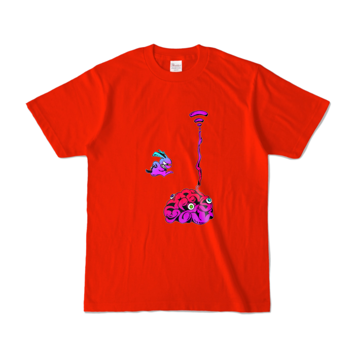 カラーTシャツ - S - レッド (濃色)
